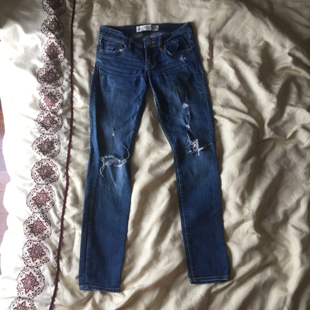 A&F Super Skinny Jeans